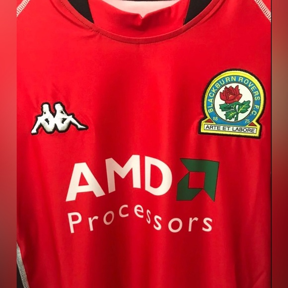 RARE BNWT Kappa Blackburn Rovers Away Kit - Picture 4 of 5